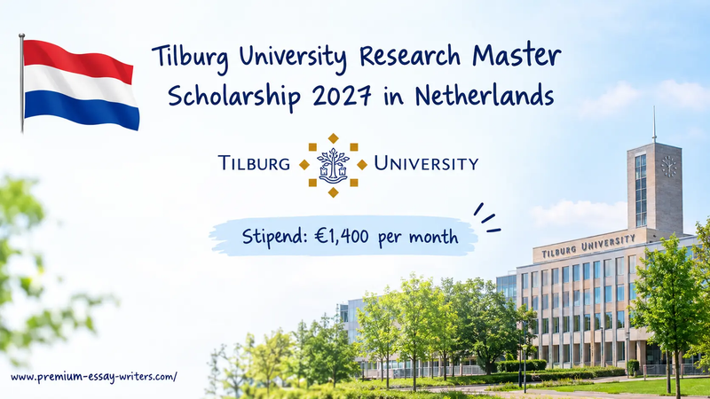 Tilburg University Research Master Scholarship 2027