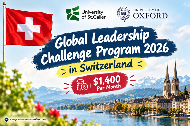 Global Leadership Challenge 2026: Fully Funded Switzerland Opportunity