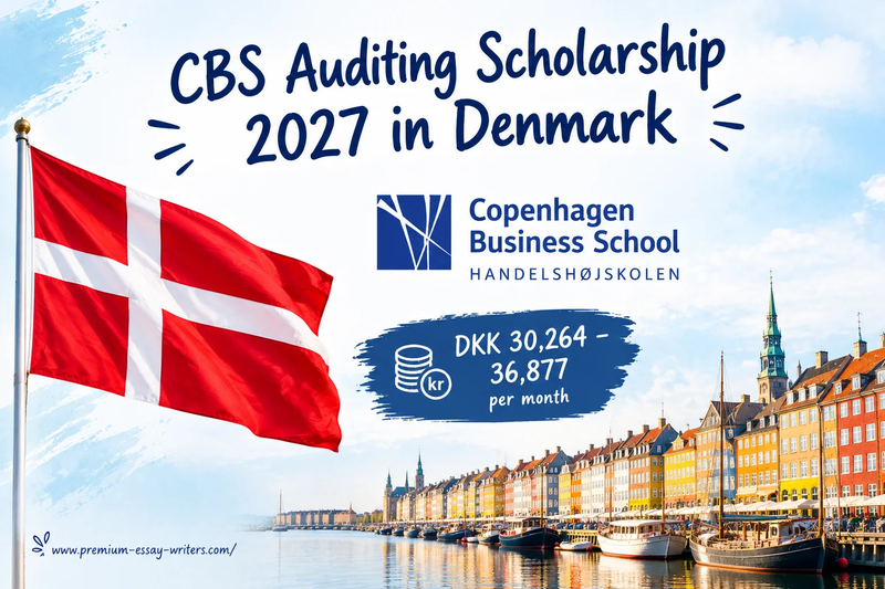 CBS Auditing Scholarship 2027 in Denmark | Fully Funded PhD