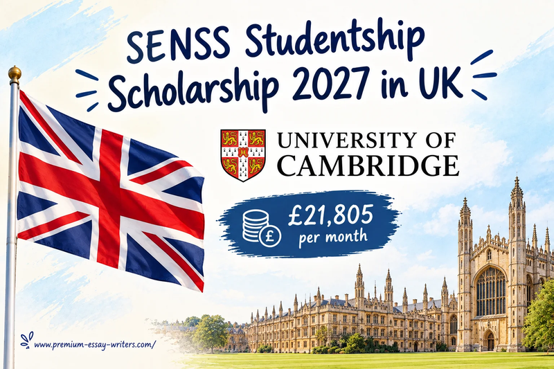 SENSS Studentship Scholarship 2027 in UK | Fully Funded PhD Studentship