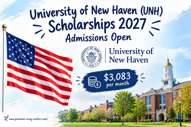 University of New Haven Scholarships 2027 in USA | Up to 75% Tuition Assistance & Funding
