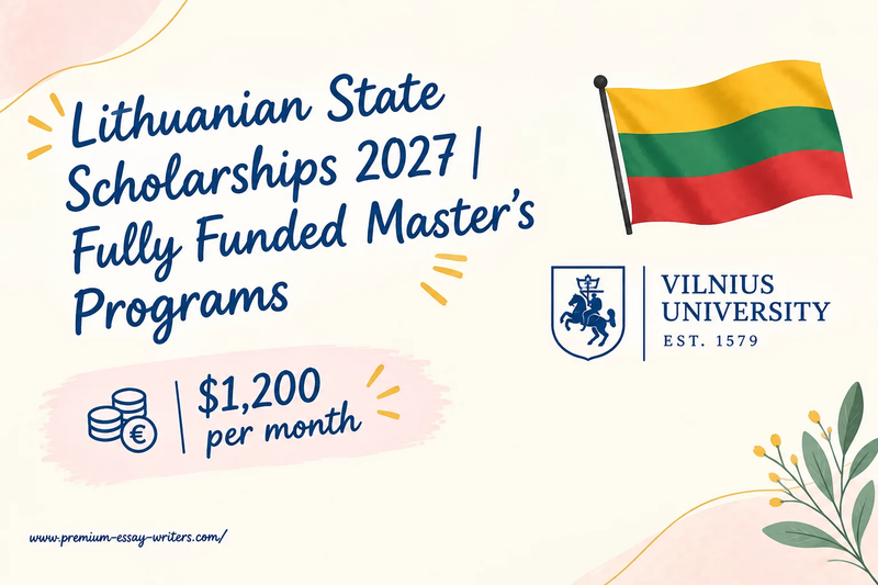 Lithuanian State Scholarships 2027 | Fully Funded Master’s Programs
