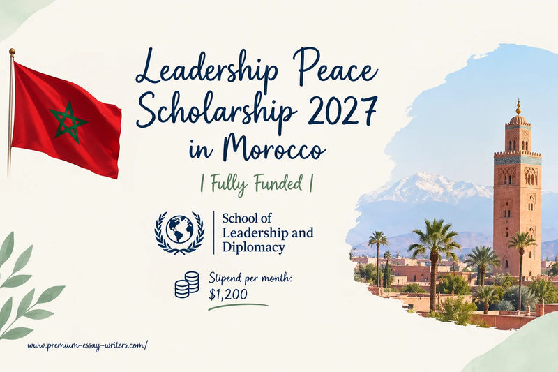 Leadership Peace Scholarship 2027 in Morocco | Fully Funded Opportunity