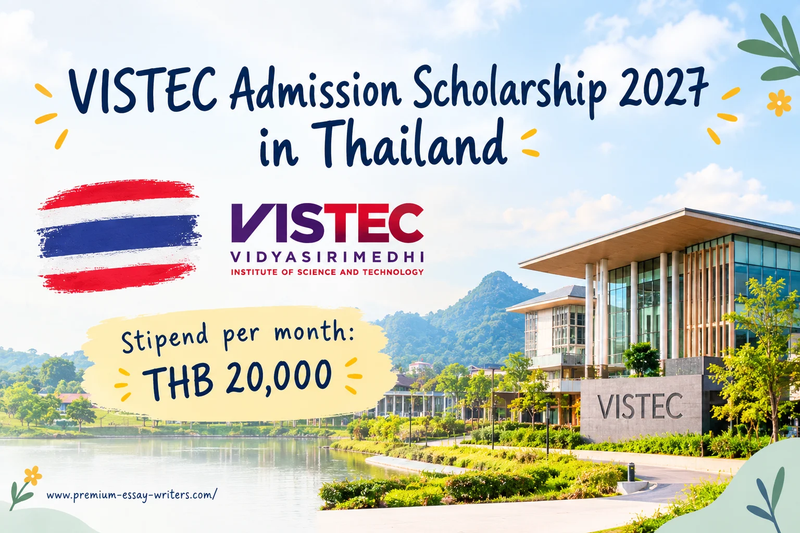 VISTEC Admission Scholarship 2027 in Thailand | Fully Funded