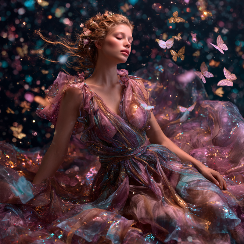 Toile Galactique en 40x40