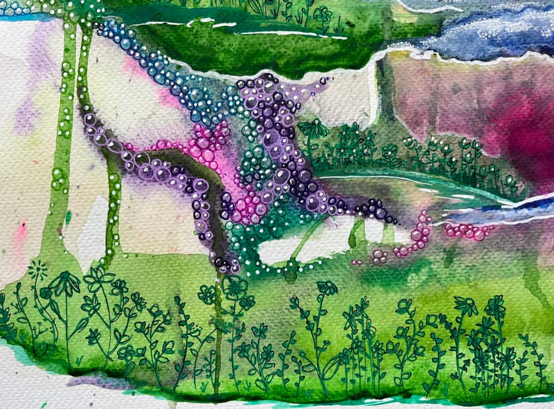 Layer by Layer: Bringing My Painting to Life