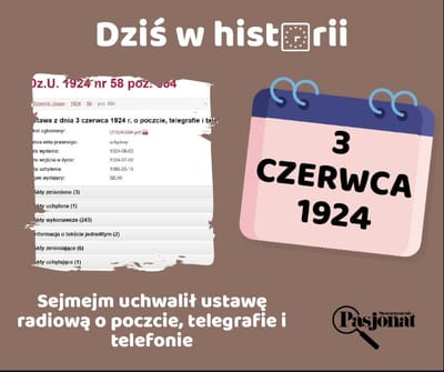 Dziś w historii - 3 czerwca