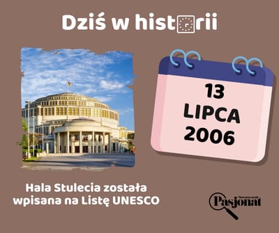 Dziś w historii - 13 lipca