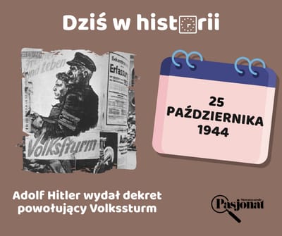Dziś w historii - 25 października