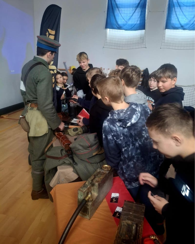 Kolejna szkoła odwiedzona!