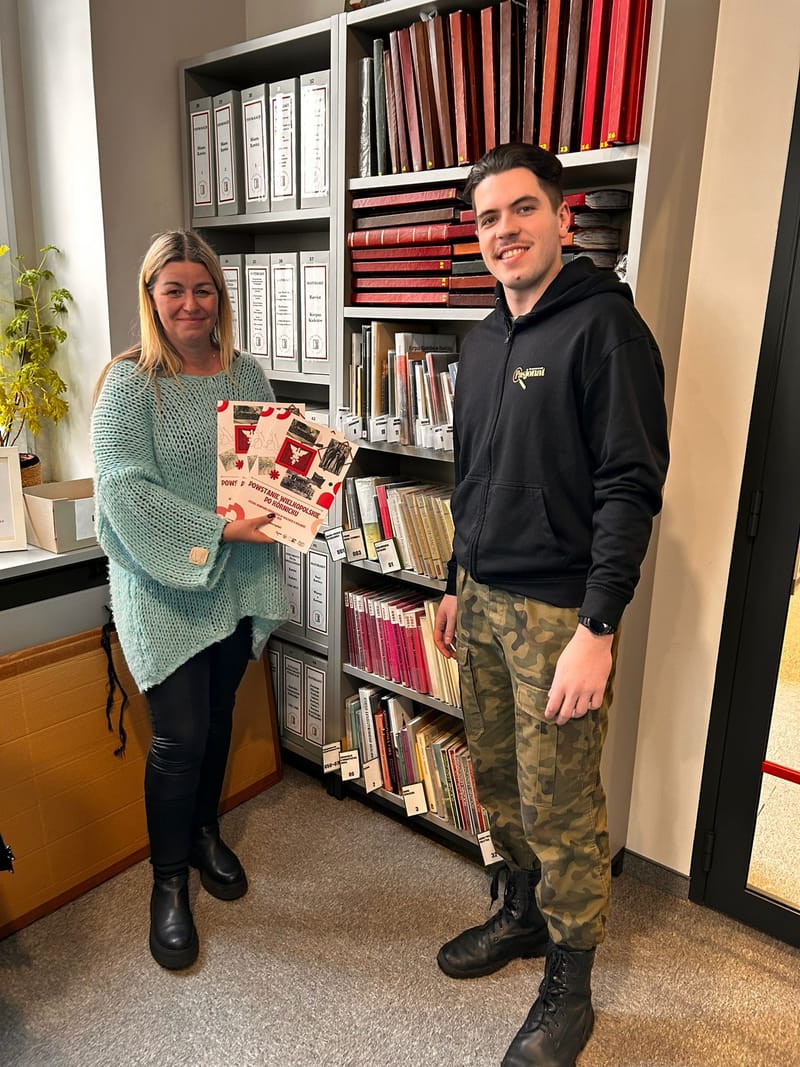 Nasza książka w bibliotece w Rawiczu!