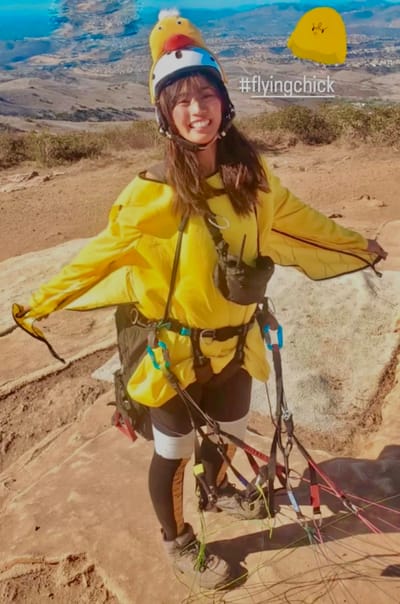 San Diego Paragliding School Student of the Month: Hitomi Naito