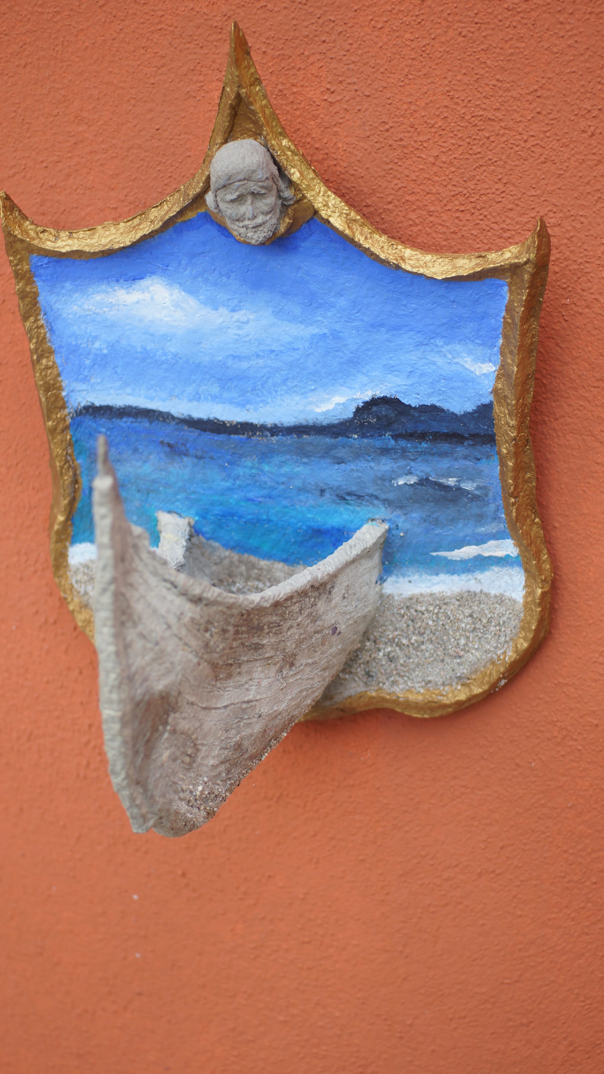 Decoratiune papier mache 