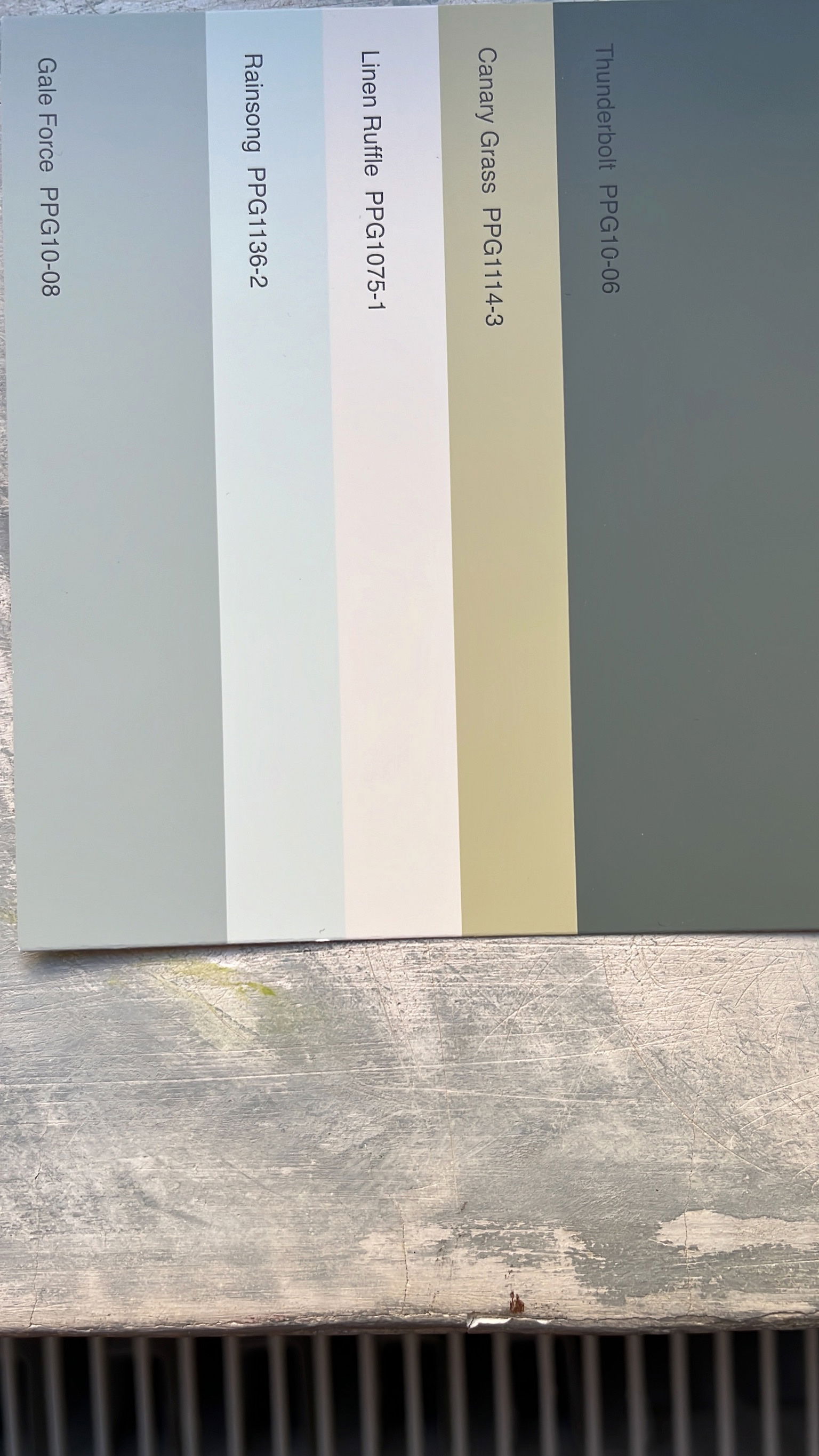 Selectii reflexii metalice