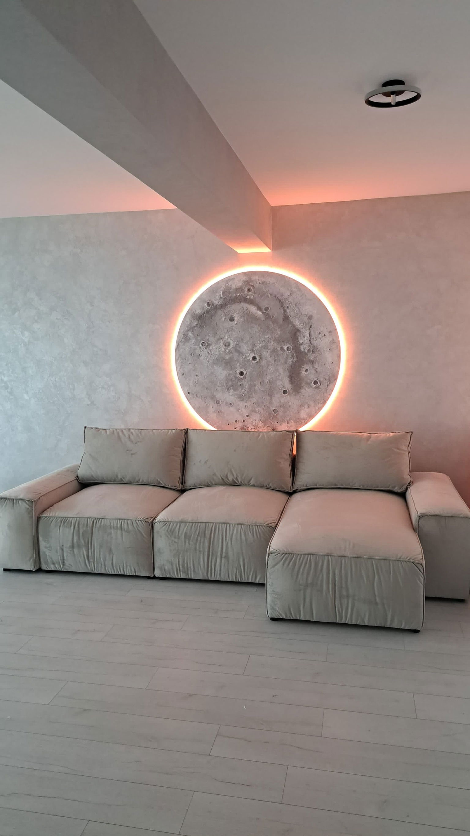 Moon wallart 1400 mm