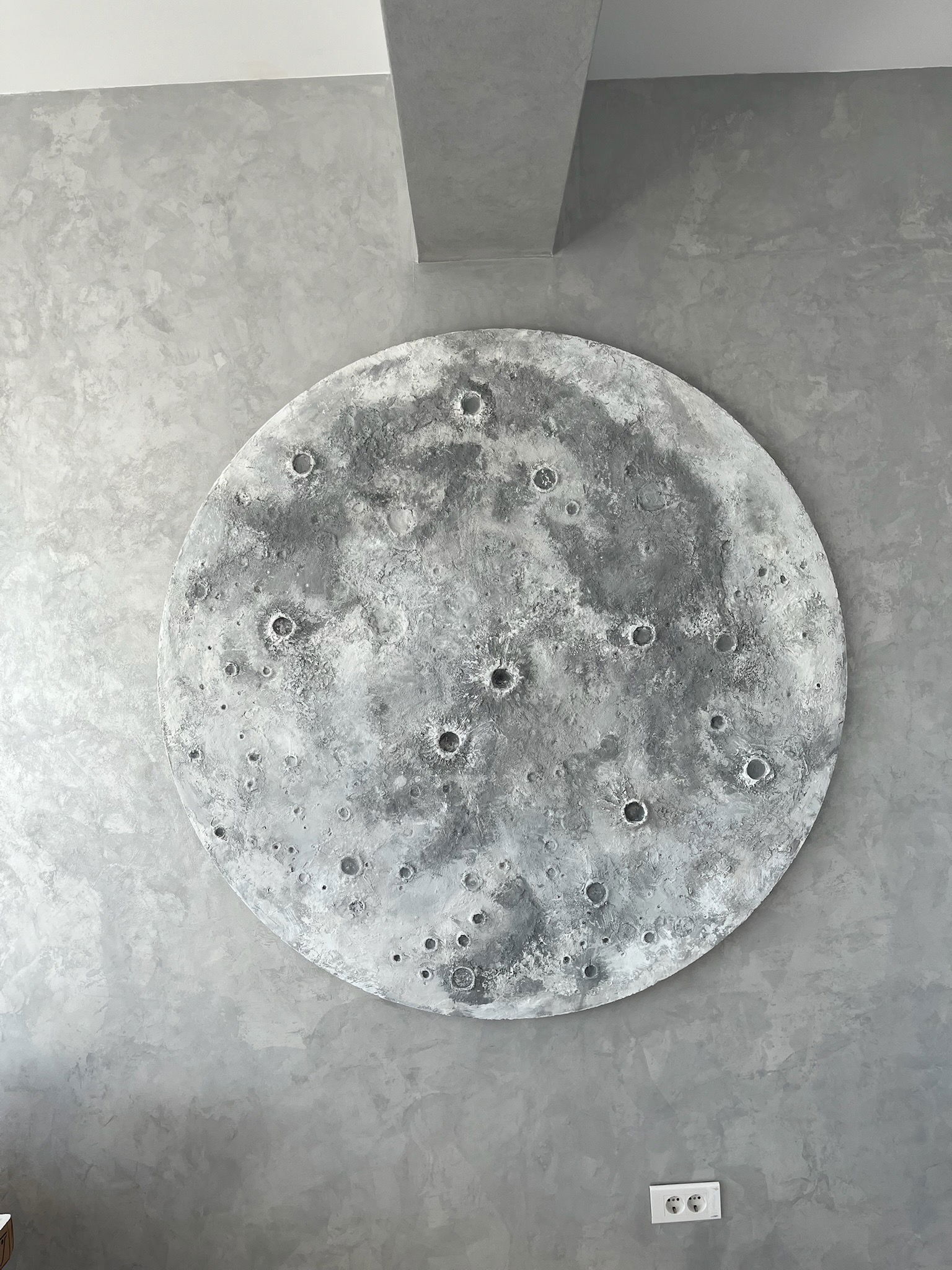 Moon wallart 1400 mm