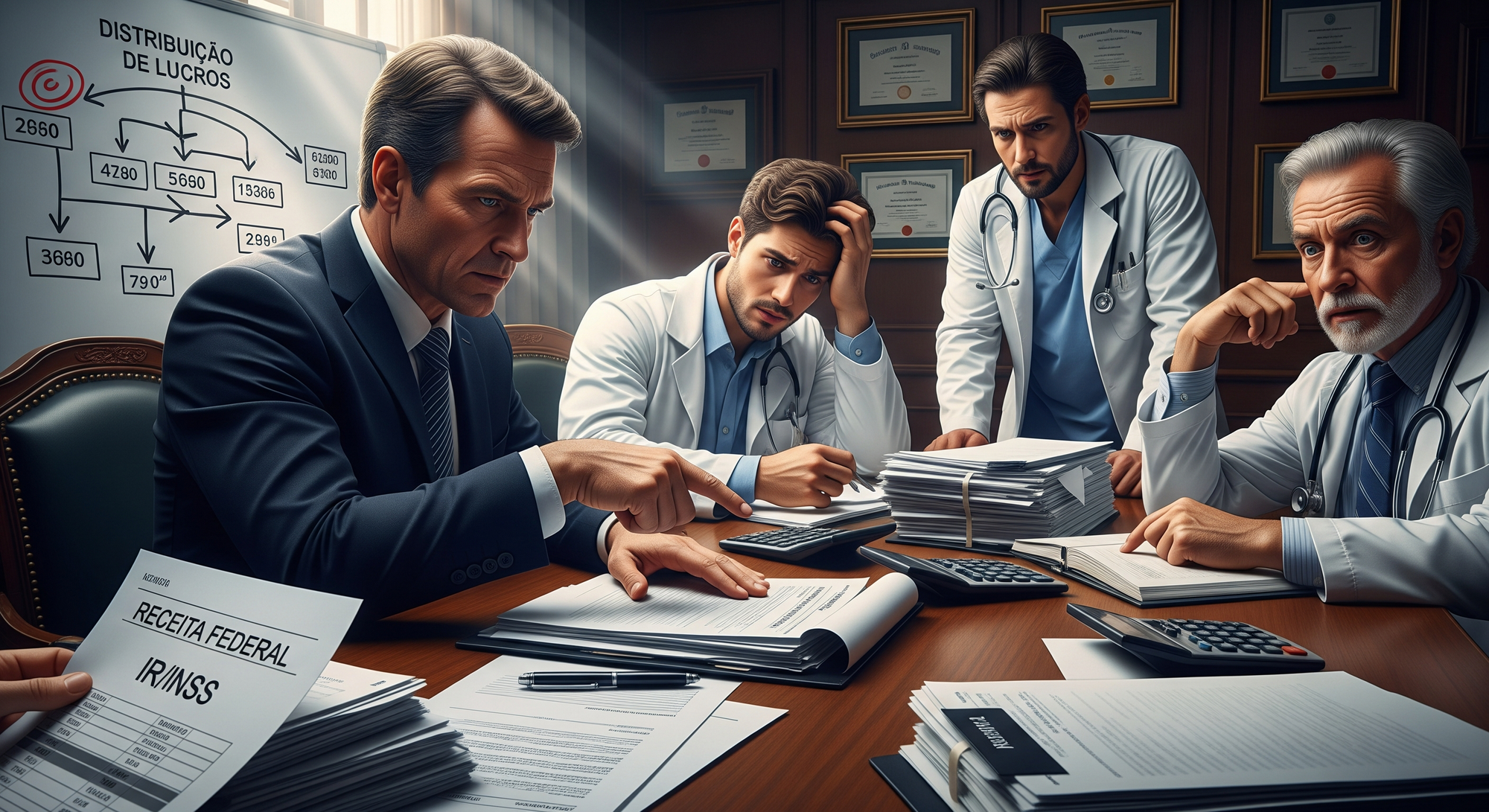 Distribuição de lucros em sociedades médicas entra no radar da Receita e pode gerar cobrança retroativa de IR e INSS