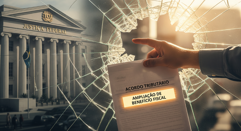 Limite do TCU é derrubado e Justiça autoriza ampliação de benefício fiscal em acordo tributário, janela de oportunidade momentânea