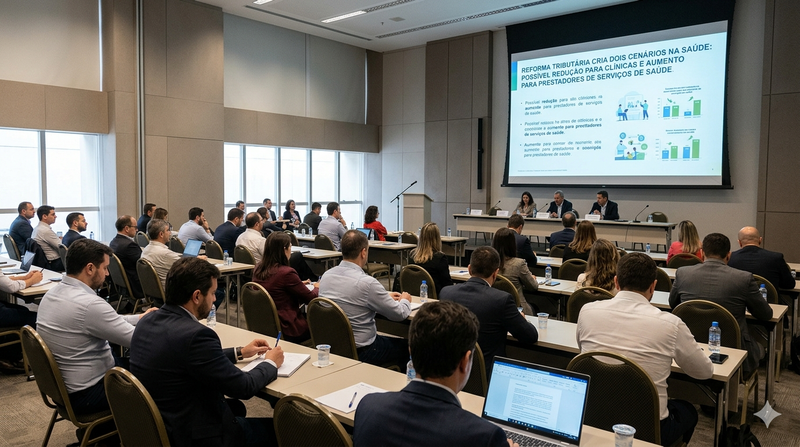 Reforma tributária cria dois cenários na saúde: possível redução para clínicas e aumento para prestadores de serviços de saúde
