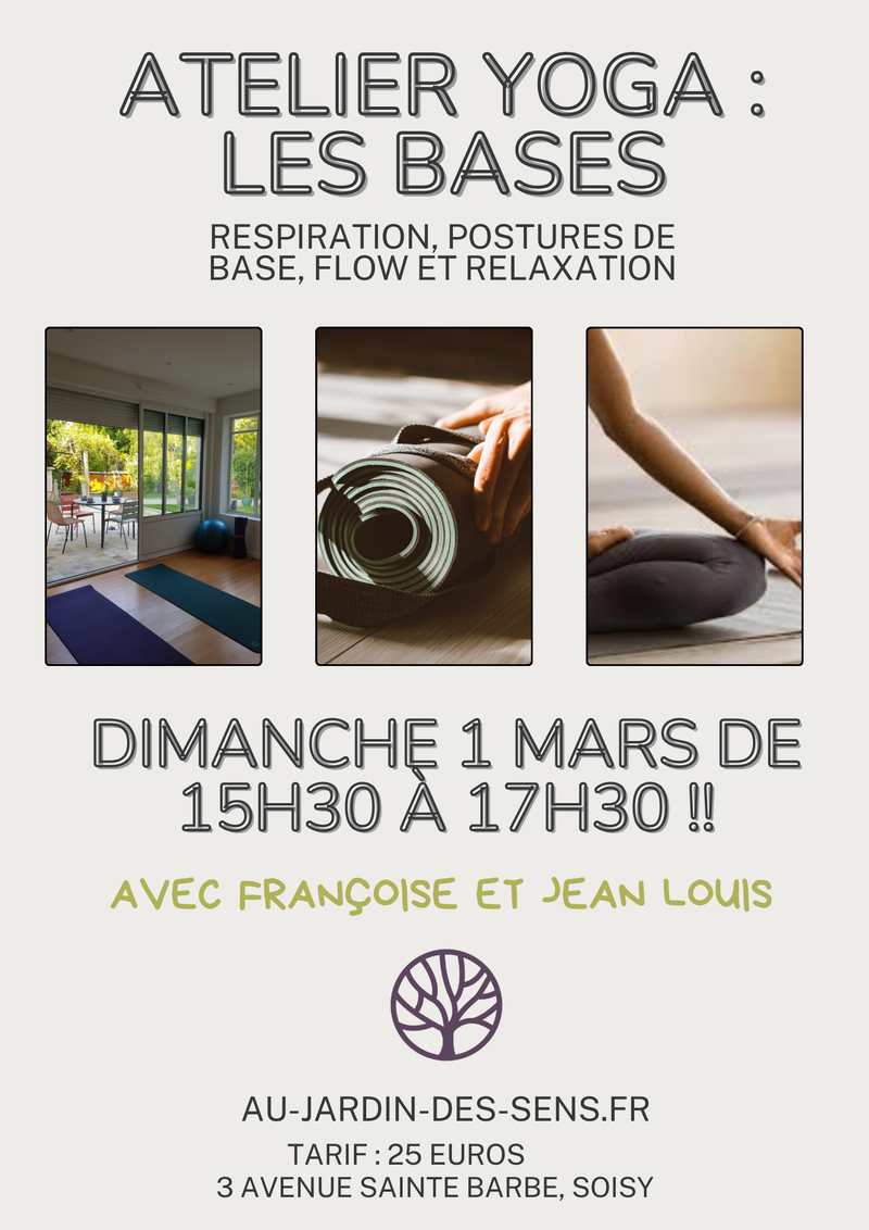 Atelier "Yoga : les bases"