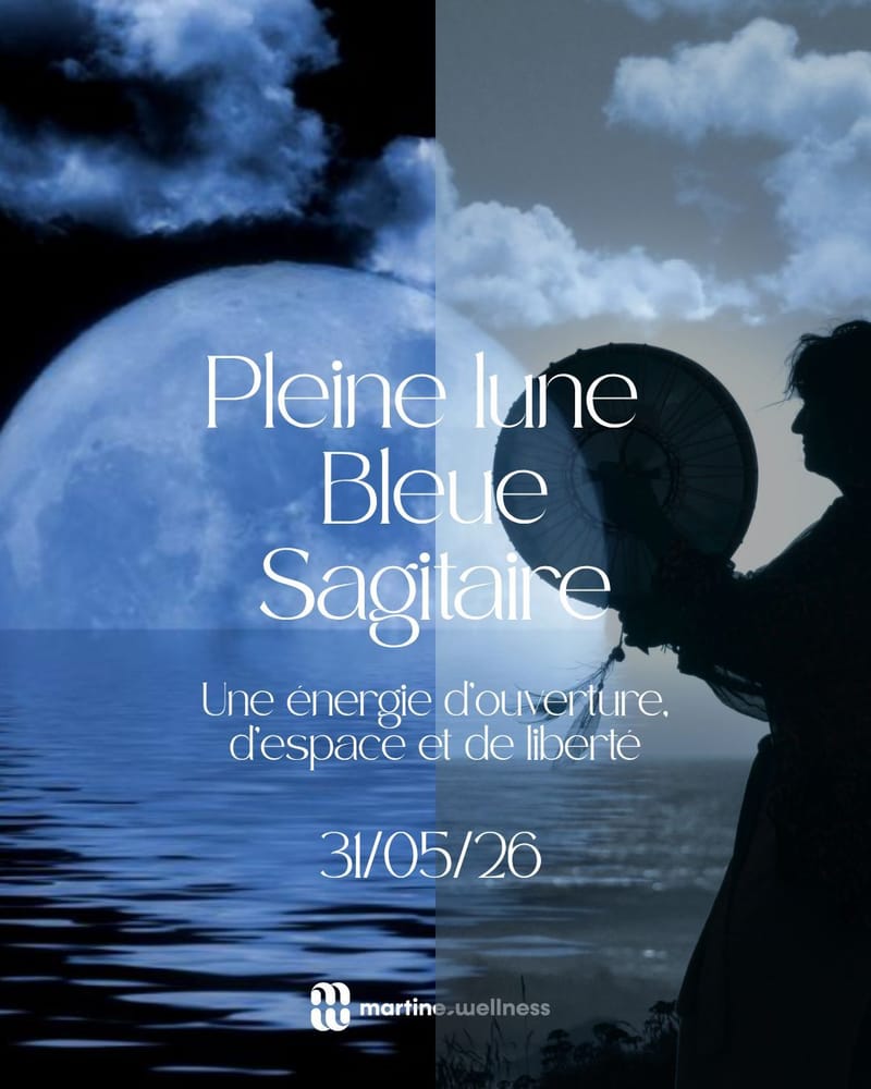 Pleine lune en sagittaire - Yin chamanique