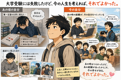 失敗だらけの大学受験