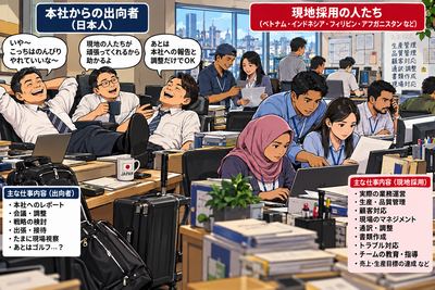 現地採用経験者は語る。