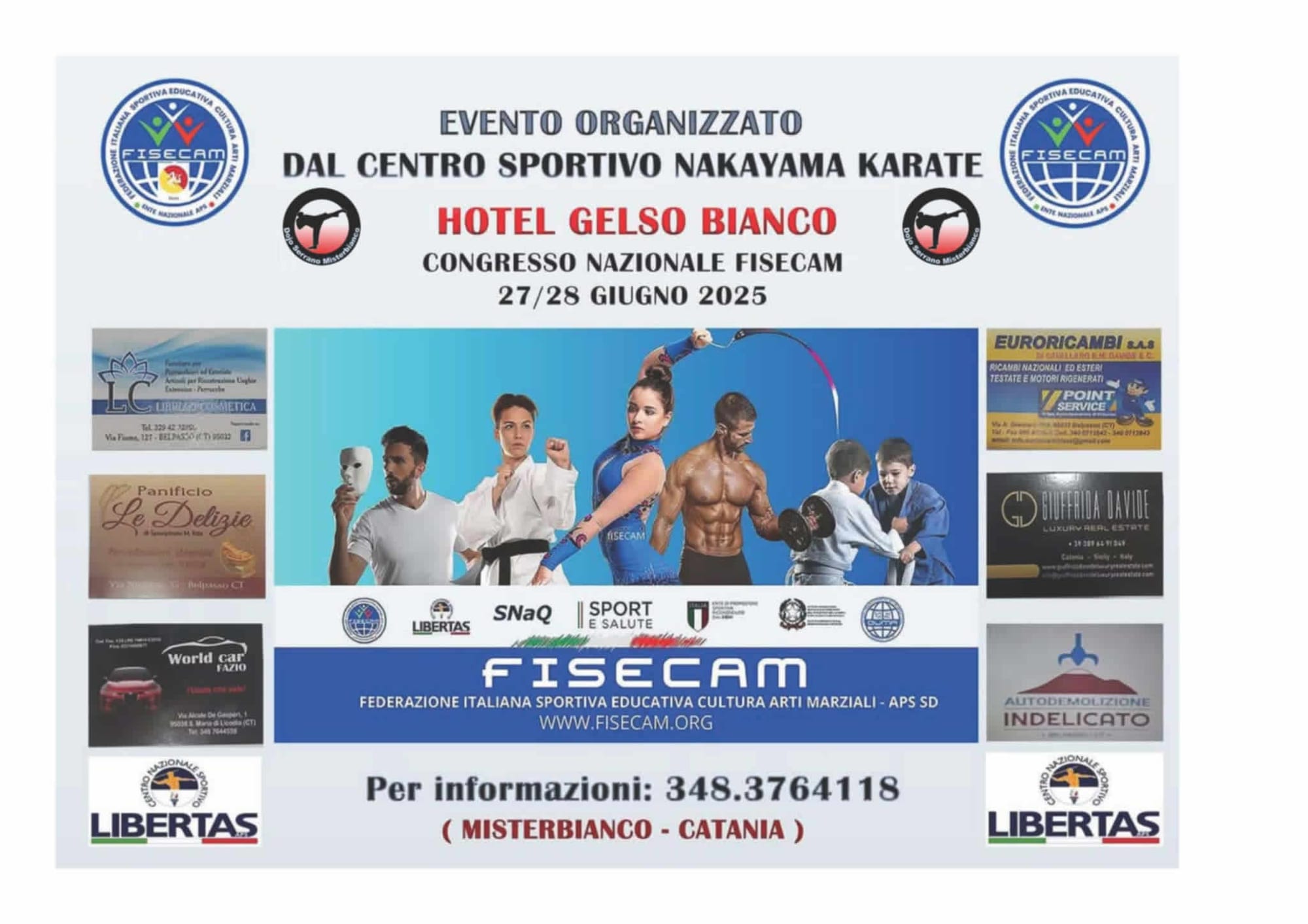 CATANIA 27 e 28 GIUGNO 2025