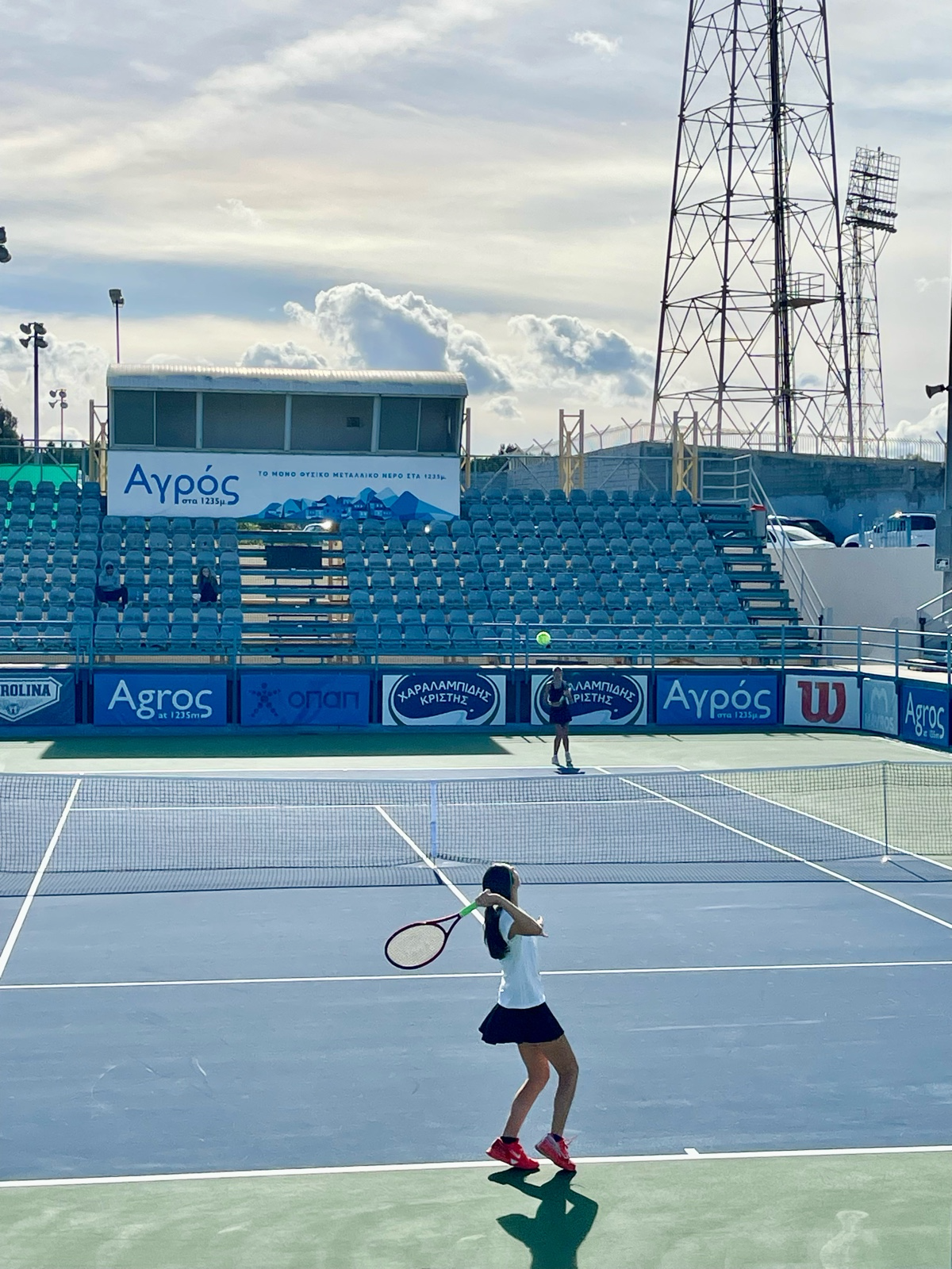 Winter Cups 2025 U16, Famagusta Tennis Club, Limassol. 1 Feb 2025.