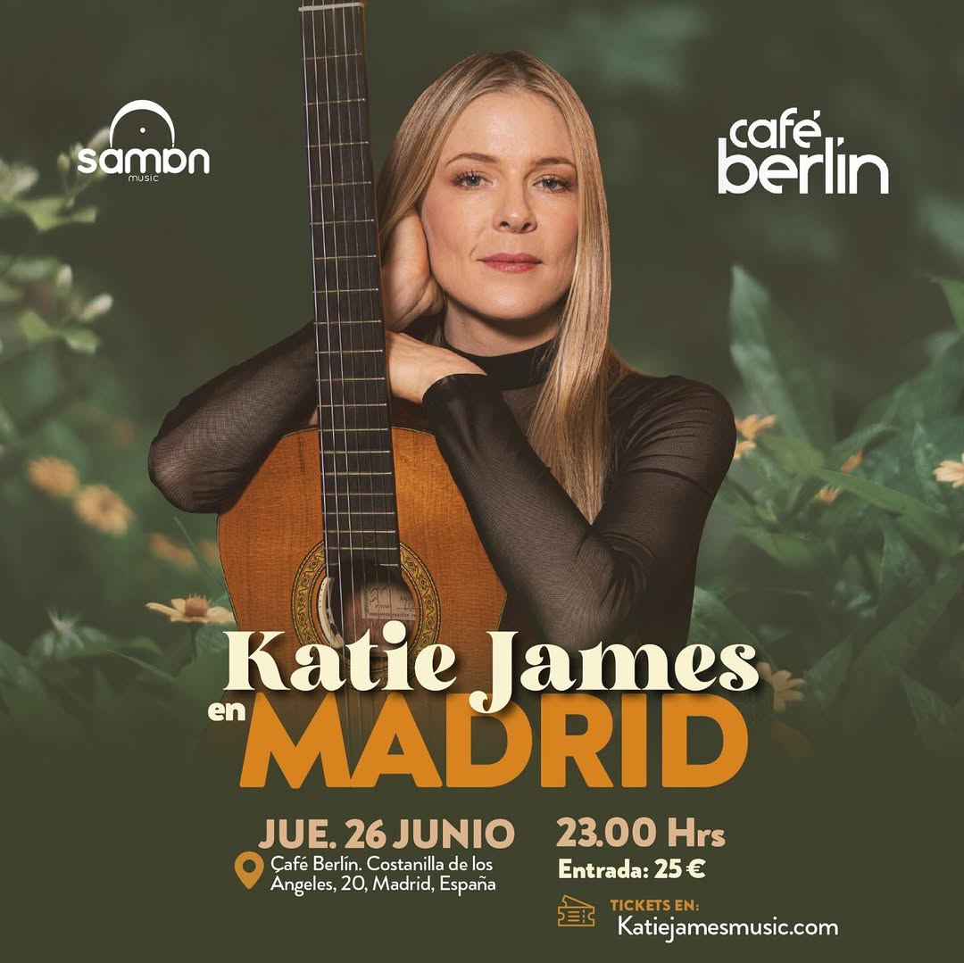 Reseña: Katie James en Café Berlín de Madrid