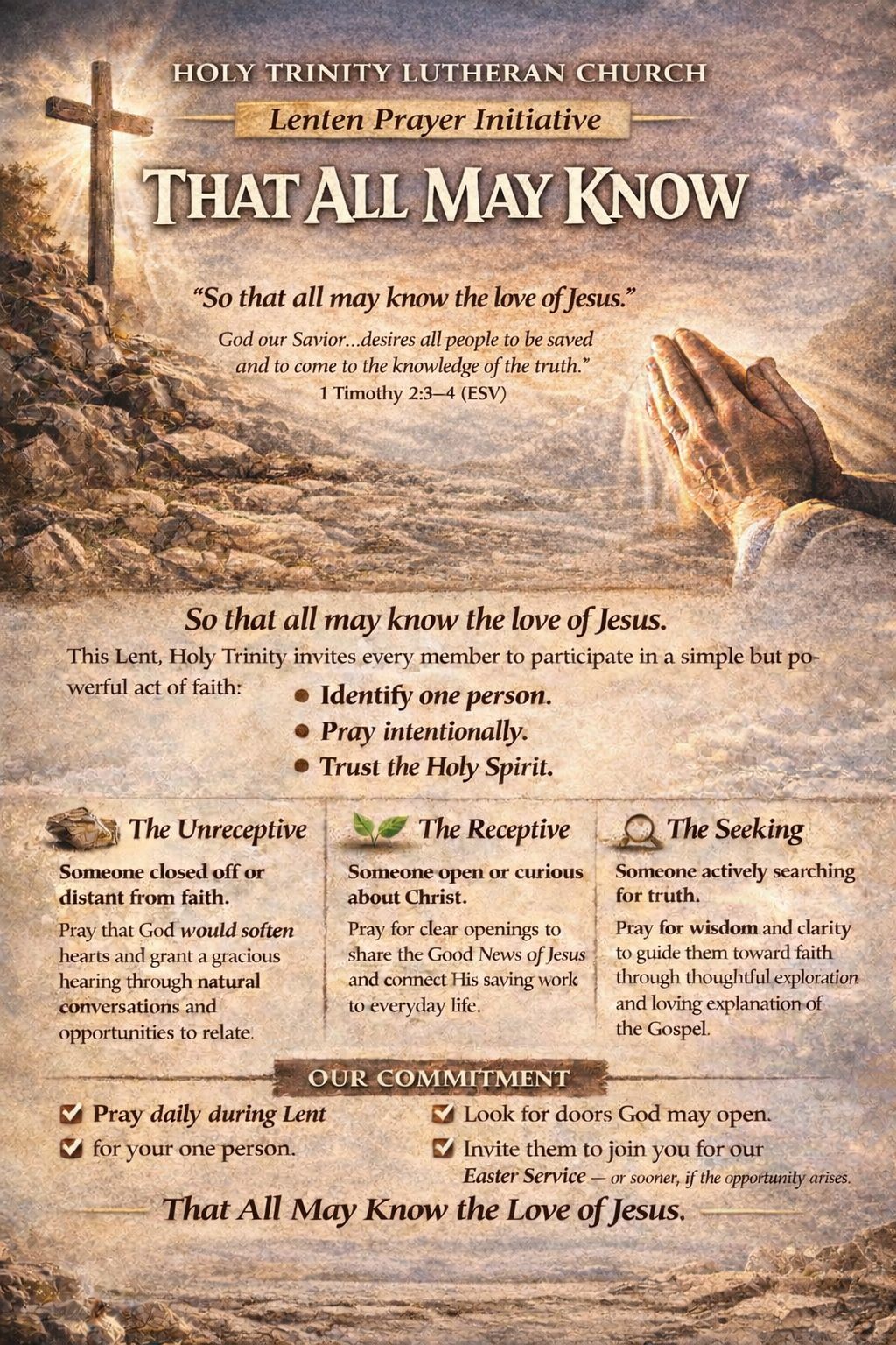 Lenten Prayer Initiative