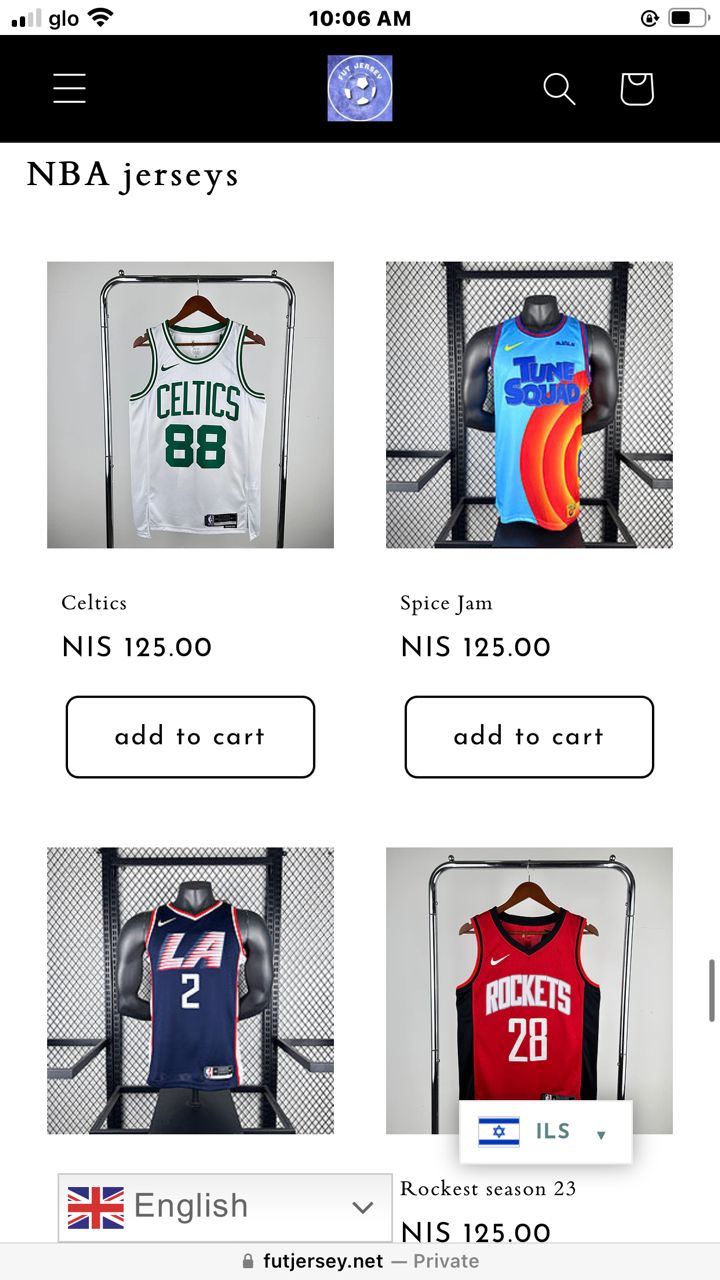 Shopify store design