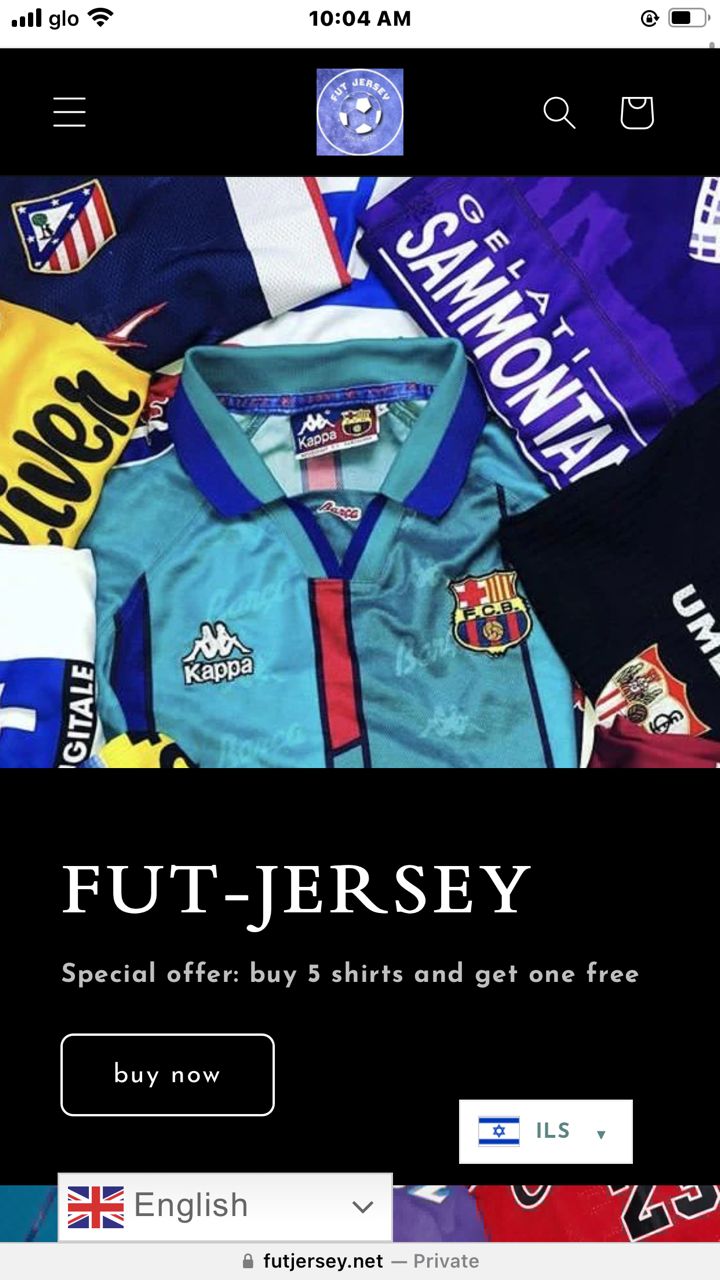 Shopify store design