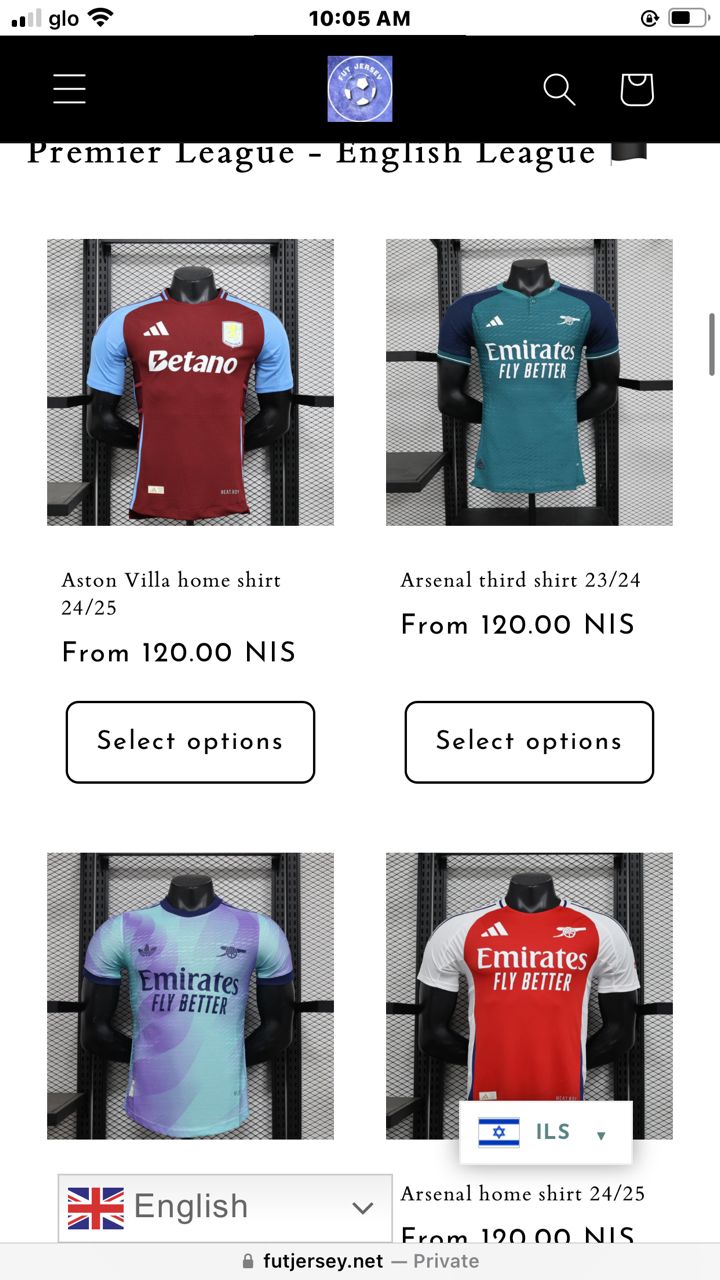 Shopify store design