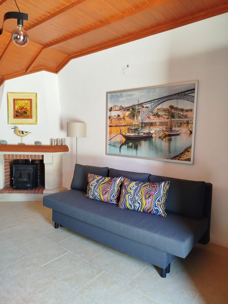 Cozy Shared Dining Area with Fireplace