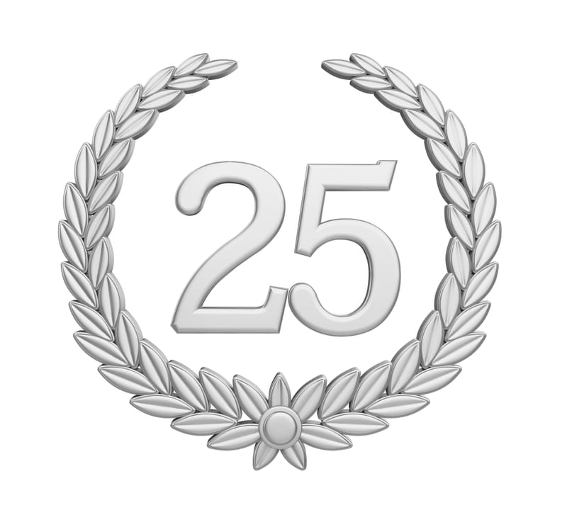 Optie Chretienne & Richard 25 jarig huwelijk jubileum