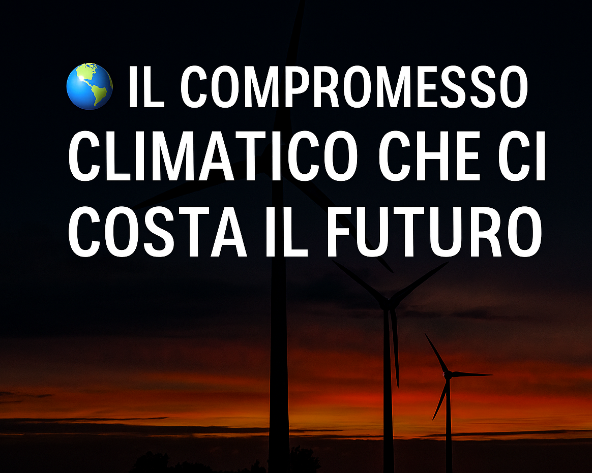 Il compromesso climatico che ci costa il futuro