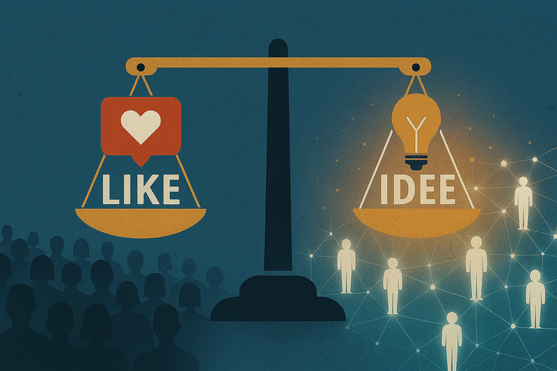 Leader o influencer? La politica cerca visibilità. E se il consenso non si misurasse più in voti, ma in like?