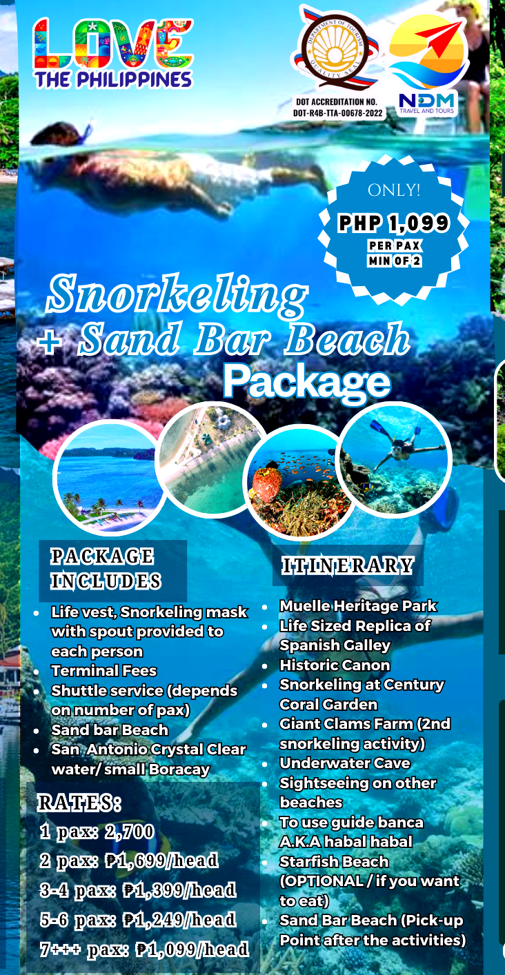Snorkeling in Puerto Galera