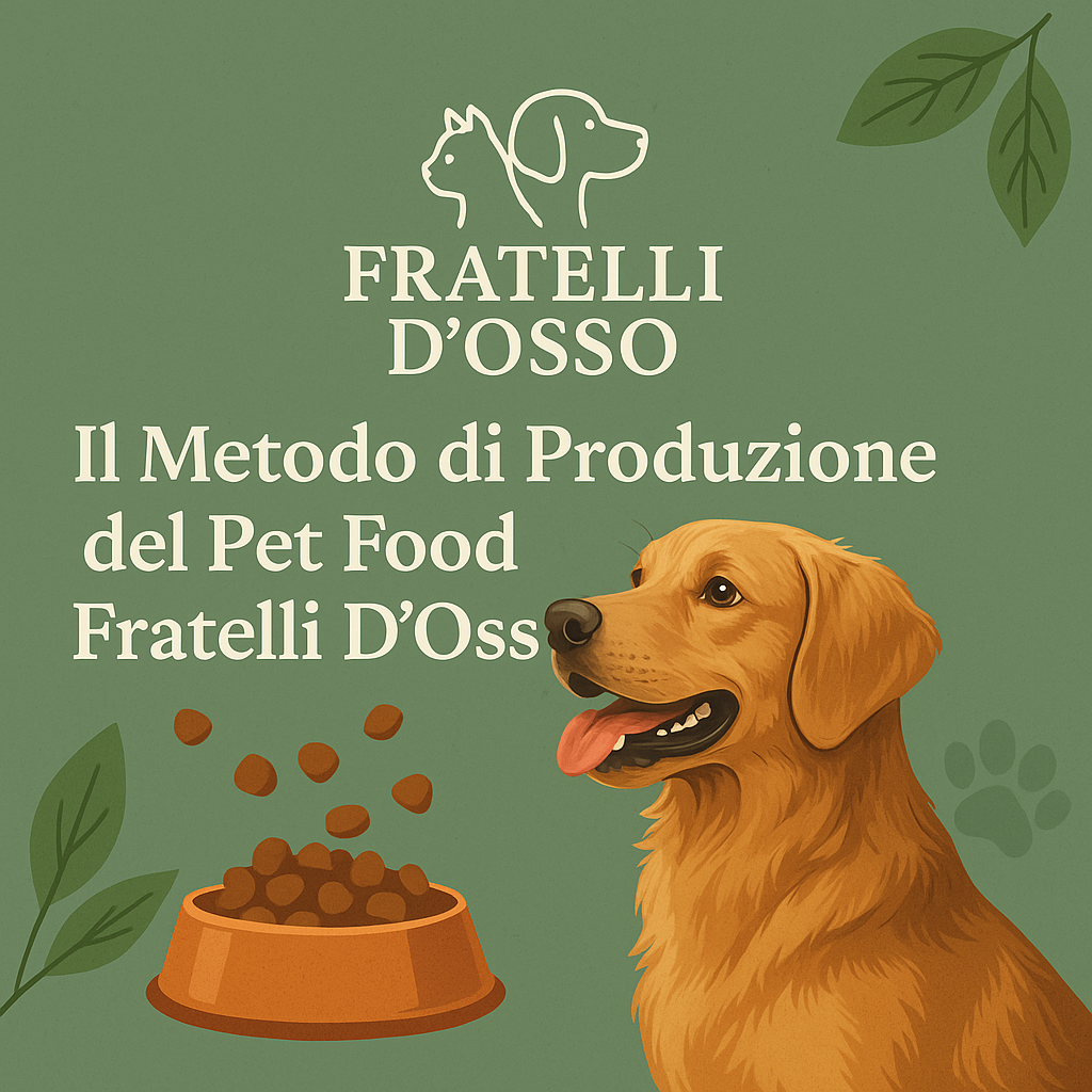🐾 Il Metodo di Produzione del Pet Food Fratelli D’Osso