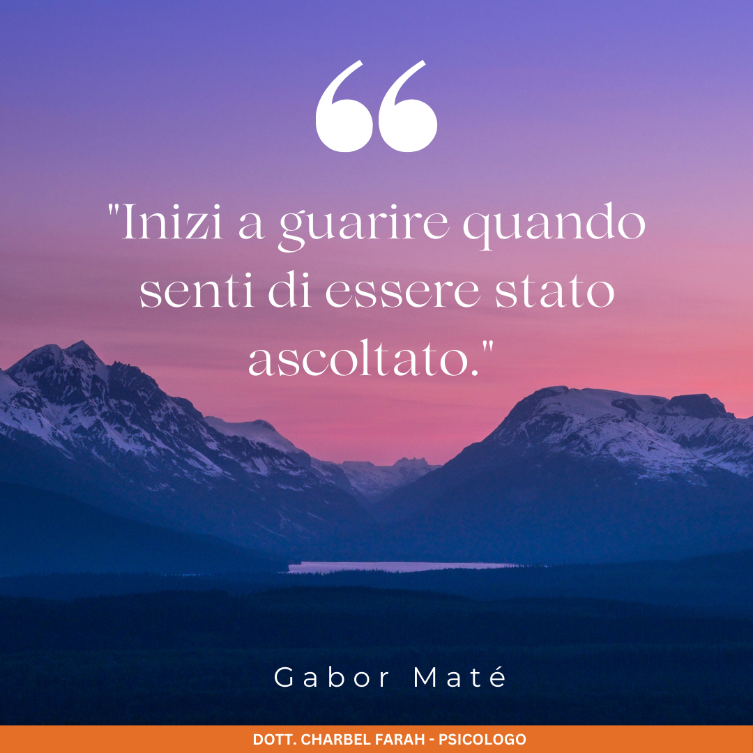 L'importanza dell'ascolto in Psicoterapia e della convalida delle emozioni del paziente