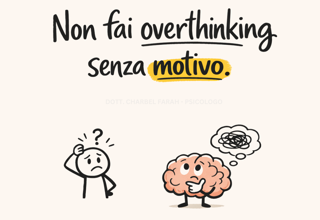 Overthinking: quando pensare troppo diventa un problema (e cosa puoi fare)