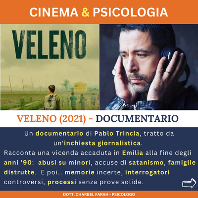 “Veleno” (2021) - Documentario: Recensione e riflessione psicologica