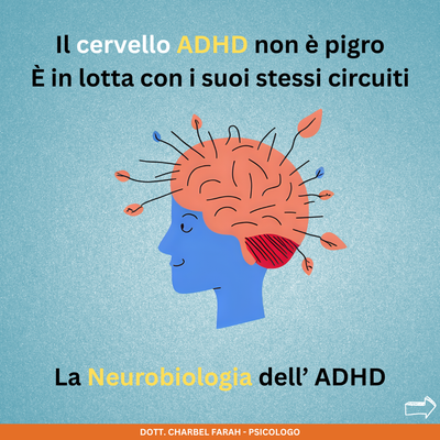 ADHD: oltre l’attenzione. La neurobiologia della regolazione prefrontale