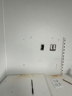 Pre-install of new Network cabinet