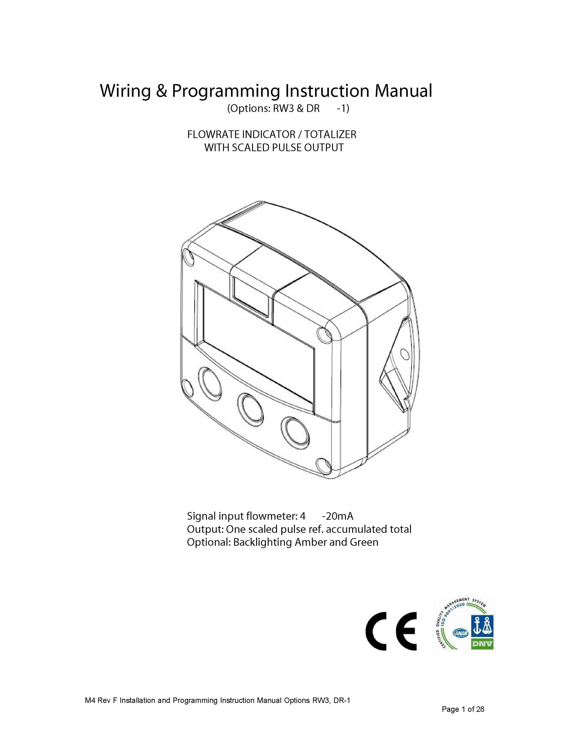 Digital Display Instruction Manual