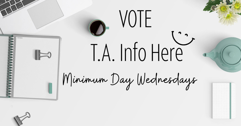 Minimum Day Wednesdays MOU information