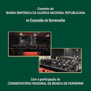 Concerto da Banda Sinfónica da Guarda Nacional Republicana no Exposalão de Sernancelhe (2025)