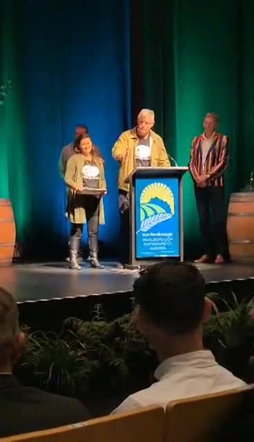 Acceptance Speech - Port Marlborough Environment Awards 2025