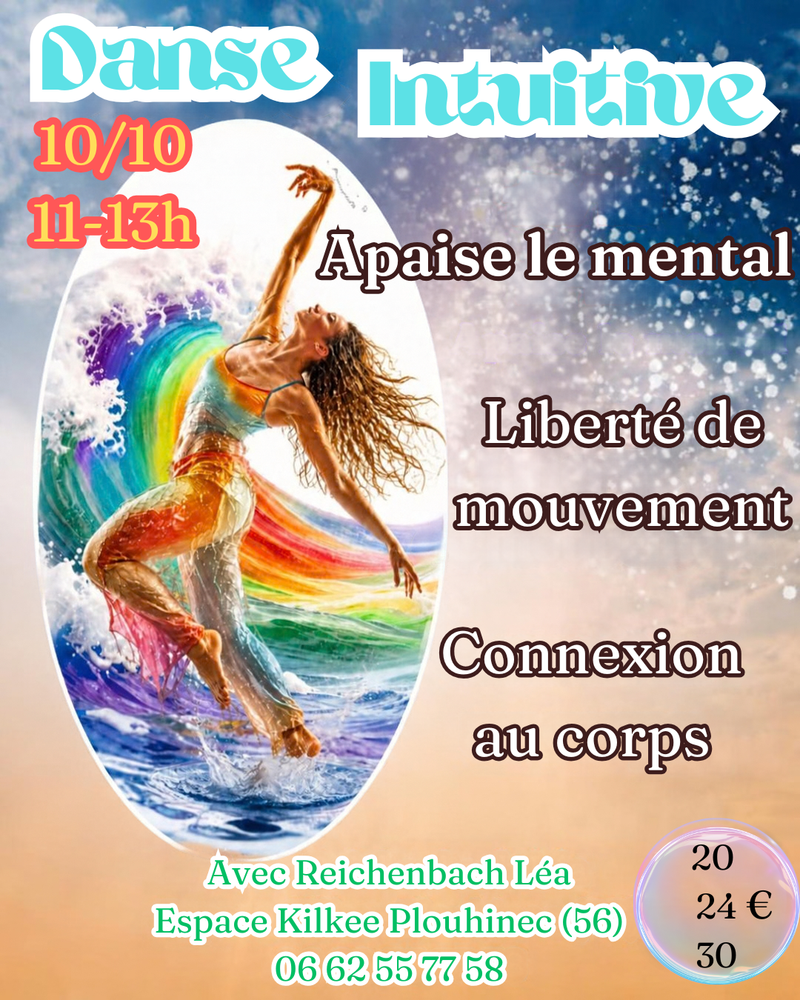 danse intuitive thème de l'eau